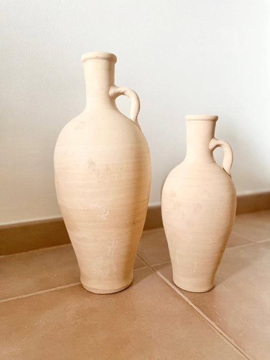 Amphora Earthenware Pots - Tuscan