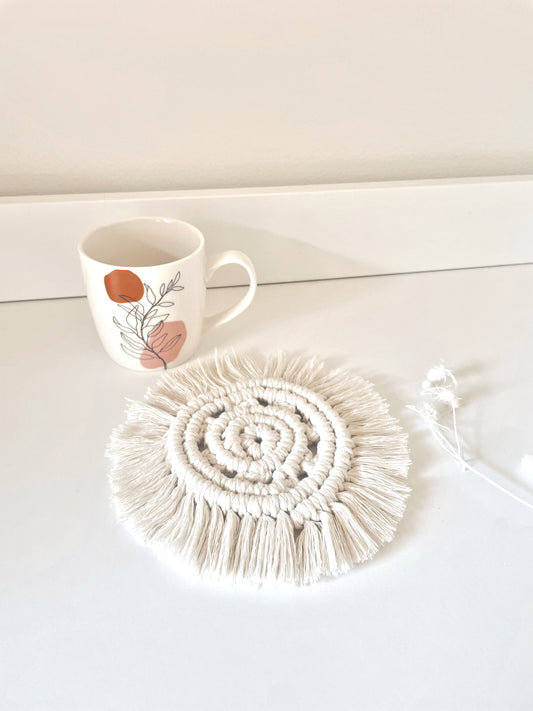 MACRAME COASTER-bohokingdom-boho,Boho decor,Boho Kingdom,bohochic,bohodeco,Gift,homedeco,homedecor,macrame